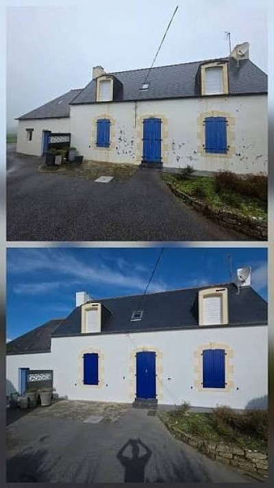 Travaux de rénovation de toiture & façades en peintures garantie 10ans !!!