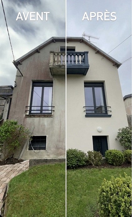 Travaux de rénovation de toiture & façades en peintures garantie 10ans !!!